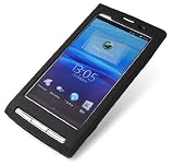 スキニーマテリアル シリコンカバー for XPERIA SO-01B ブラック 10
