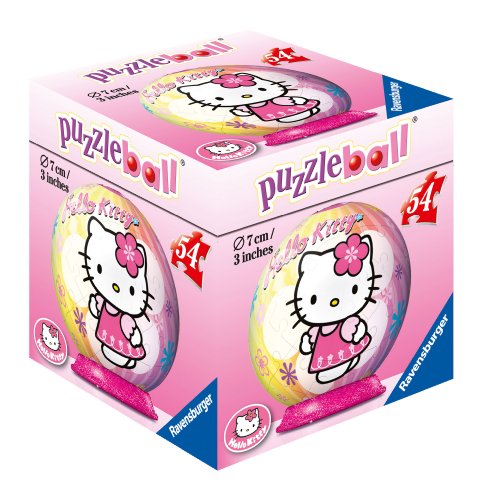 Imagen 2 de Ravensburger 11856 puzzleball- Puzzle en forma de bola diseño Hello Kitty [Importado de Alemania]