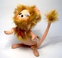 Annalee Wizard of Oz Cowardly Lion Mouse Doll