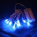 Christmas Lights - Battery operated 10 bulb Static Blue LED's