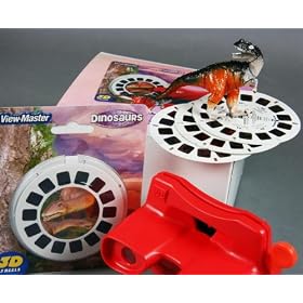ViewMaster Viewer-3 Reel Set-Dinosaur 3D Puzzle Gift Set Combo: Tyrannosaurus
