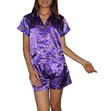 2PC SLEEPWEAR SET: NFL Minnesota Vikings Womens Gorgeous Pajama / Loungewear Set - Purple (Size: S)