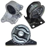 00 01 02 03 04 05 Eclipse 2.4 L Engine Transmission Motor Mount 3PC Set 