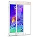 Note 4 Screen Protector, Pofesun Slim Premium Full Edge-to-Edge Cover Titanium Alloy Tempered Glass Body Sticker Protective Film Guard for Samsung Galaxy Note 4 SM-N910 0.3mm 9H 2.5D HD – Gold