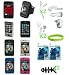 20-piece FULL ACCESSORY BUNDLE LEATHER SKIN CASE CAR HOME WALL