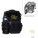 Georgia Tech Yellowjackets NCAA Turismo Bag (Black) (Embroidered Logo)