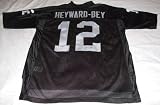 Darius Heyward-Bey Autographed Oakland Raiders Black Jersey, Maryland Terripins