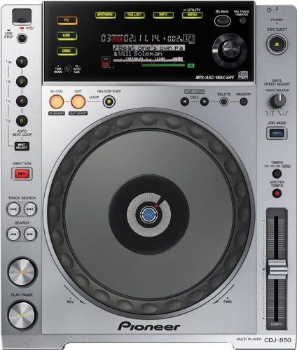 Pioneer CDJ-850 Professional Multi-Format Media CD/MP3 Player With USB