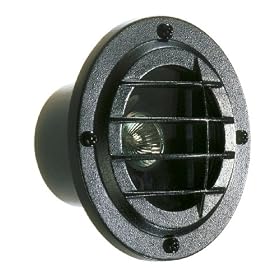 Paradise GL22725BK Low Voltage Cast Aluminum 50-Watt Halogen Sunfire Uplight, Black