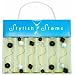 Talisman Designs Stylish Stems Wine and Drink Charms, Black Tie