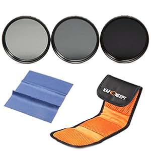 Filter Kit ND2 ND4 ND8 Lens Accessory Filter Set for Sony NEX5 NEX7