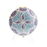 Silver Shimmer Crystals Estee Lauder Lucidity Powder Compact