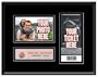 2010 Rose Bowl Game Day Ticket Frame