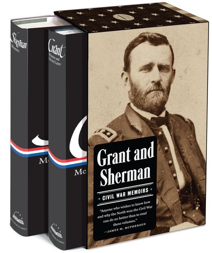 grant and sherman civil war memoirs 2 volumes