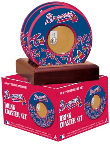 Atlanta Braves Braves Dirt Coaster Set-Regular