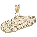 LogoArt Tony Stewart 10K Car Pendant
