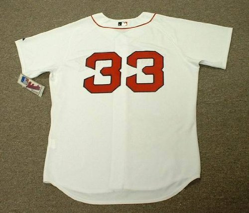 JASON VARITEK Boston Red Sox Majestic AUTHENTIC Home Baseball Jersey, 48/XL