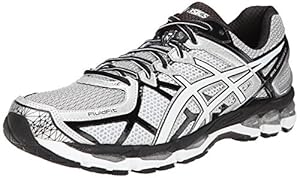 ASICS Men's Gel-Kayano 21 Running Shoe,Lightning/White/Black,9.5 M US