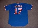 MARK GRACE Chicago Cubs 1989 Majestic Cooperstown THROWBACK Baseball Jersey, XL