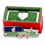 Cleveland Indians 3 Piece Cufflink Gift Set