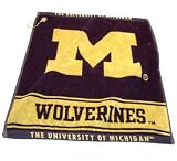 NCAA Michigan Woven Team Golf Towel
