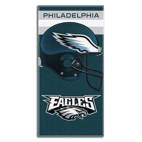 Philadelphia Eagles NFL Fiber Reactive Beach Towel (Banner Series) (60x30