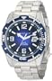 Momentum Men's 1M-DV50U0 M50 DSS Blue Dial Steel Bracelet Watch