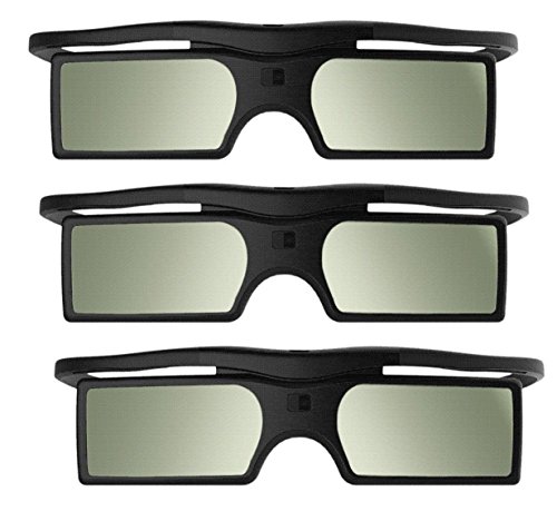 3 Pairs Bluetooth Active Shutter 3D glasses for Sony TDG-BT500A TDG-BT400A BT500A BT400A