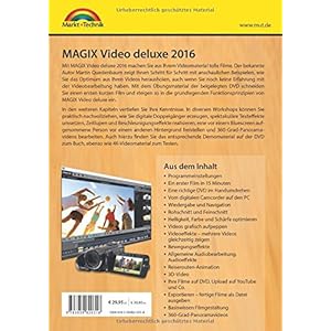 MAGIX Video deluxe 2016 - Das Handbuch zur Software. Die besten Tipps und Tricks