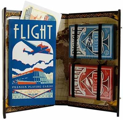 The Flight Decks (Red and Blue) plus Logbook - Trick