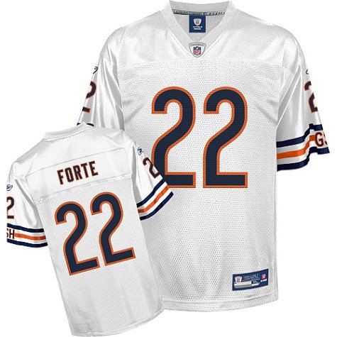 Youth Chicago Bears #22 Matt Forte Road Replica Jersey - L 14-16