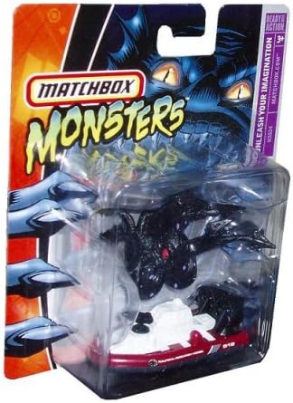 Mattel Matchbox Monsters 2006 MBX 1:64 Scale Die Cast Boat K5524 : Nautical Research Vessel #519 with Black Kraken Monster