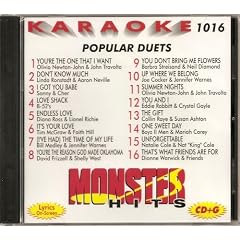 Monster Hits Vol. 1016 Karaoke CDG POPULAR DUETS