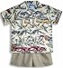 1950's Automobilia Boy's Hawaiian Aloha Camp Shirt & Cotton Shorts 2PC Cabana Set - Infant, Toddler,