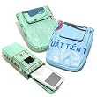 Green Recycled Rice Bag Ipod & Blackberry Case - Cambodia