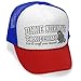 DIXIE NORMAS - funny joke party gag Mesh Trucker Cap Hat, RWB