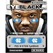 North Carolina Tar Heels NCAA Peel & Stick Eyeblack Strips (40 Strips) by EyeBlack