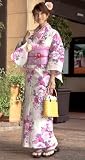 ≪浴衣3点set≫紫玉 浴衣 セット