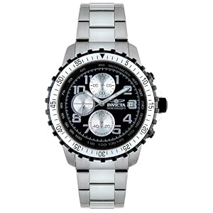 Invicta Men’s Pilot Collection Stainless Steel Chronograph Watch #6000