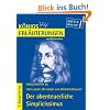 K�nigs Erl�uterungen und Materialien: Interpretation zu Grimmelshausen. Der abenteuerliche Simplicissimus