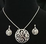 Fashion Jewelry Necklace and Earring Set