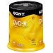 Sony DVD-R 16x Recordable DVD (4.7GB) - 100 Disc Spindle