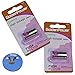 HQRP 2-Pack 6-Volt Battery for 28A, 4MR44, 4NR44, 1406LC, 1406SOP, 28L, 2CR-1/3N, 2CR11108, CR28L, HM-4C, K28L Replacement + Coaster