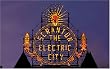 An Enduring Landmark - Scranton, Pennsylvania's 'Electric City' Sign - Nostalgic 16x20 Photographic Print by Carol M. Highsmith