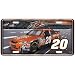 #20 Tony Stewart '08 Metal License Plate w/ Car & Number