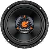 Planet Audio TQ10 10-Inch Poly Injection Cone 4-OHM Single Voice Coil SVC Subwoofer (Black)