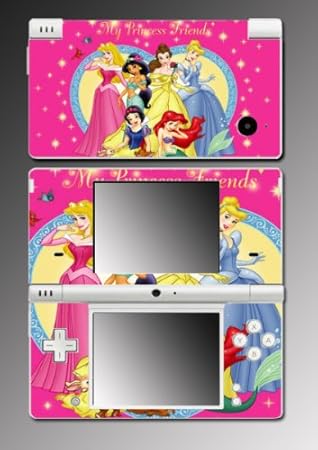 Princess Snow White Ariel game Vinyl Decal Skin Protector Cover #1 for Nintendo DSi