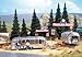 Walthers, Inc. Camp Site with Two Trailers
