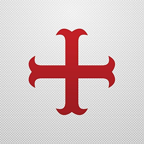 Stickers Fleurs-De-Lys MunicipalitŽ De La Paroisse De Saint-PhilŽmon Dark_Red (14 X 14 In)