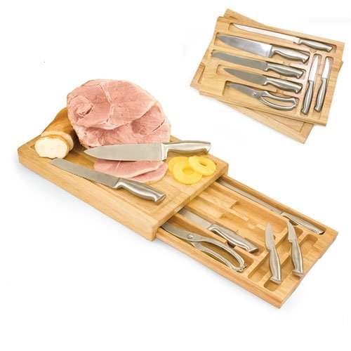 Click here for Picnic Time 847-00-505 Kitchen Block Deluxe - 7 Pi... prices